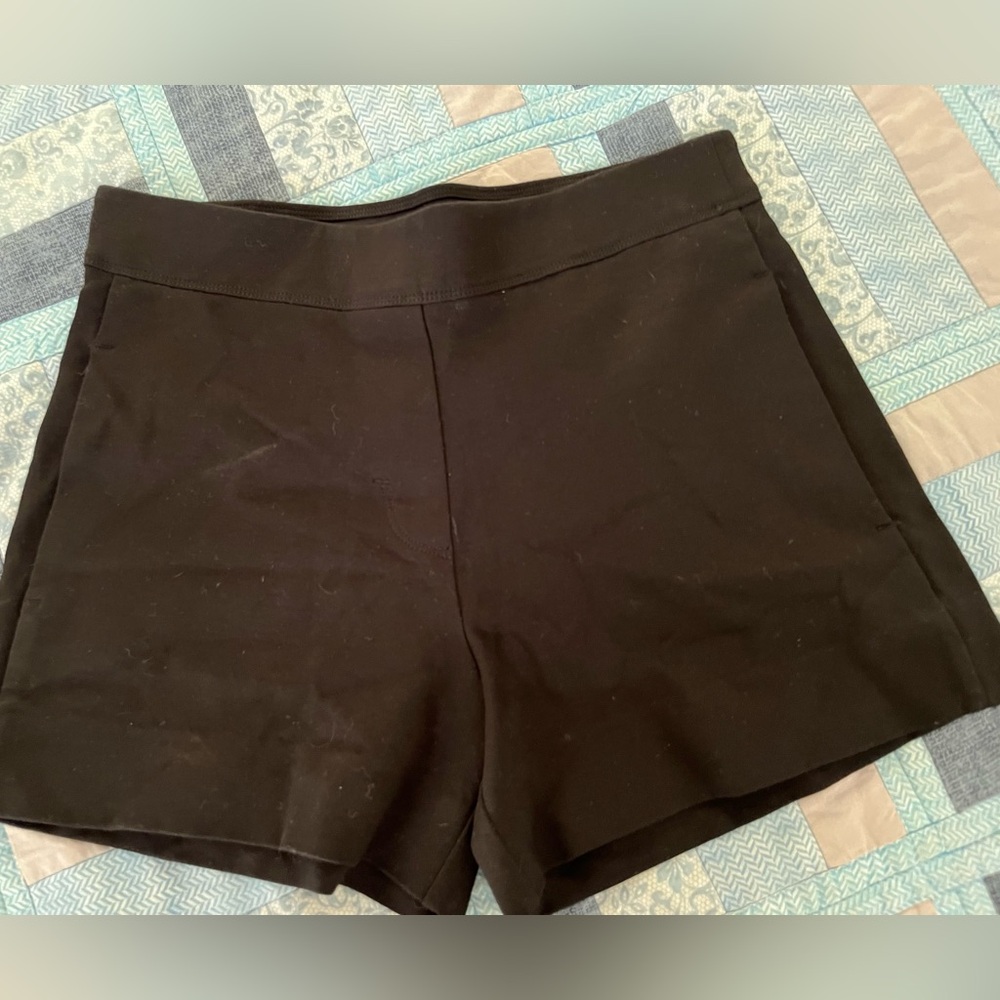 Aritzia Babaton High-Waisted Trouser Crepe Shorts Taupe - Sz Small